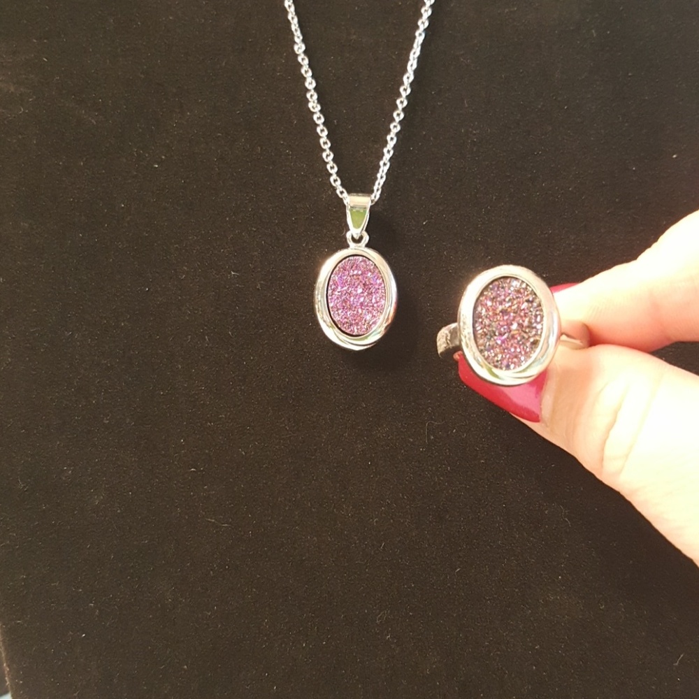 Lia Sophia Necklace and Ring Set